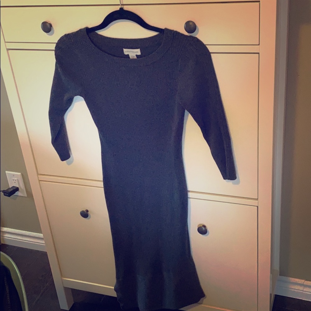Dark grey dress